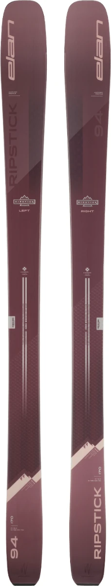 Elan Elan Ripstick 94 Rose-mauve Ski Alpin Femme