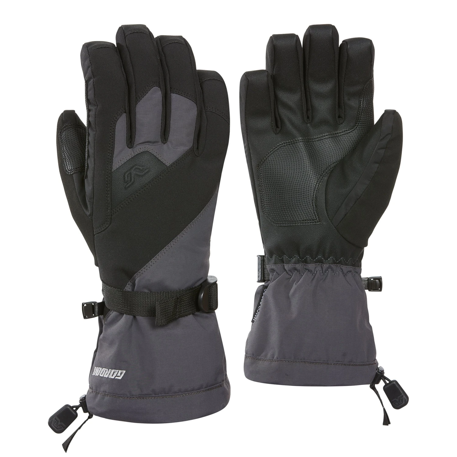 GORDINI GORDINI AQUABLOC DOWN GAUNTLET IV MENS GLOVE GUNMETAL-BLACK 20