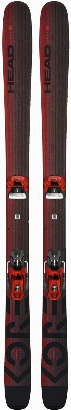 HEAD Head Kore 99 Anthracite-rouge Ski Alpin Sr