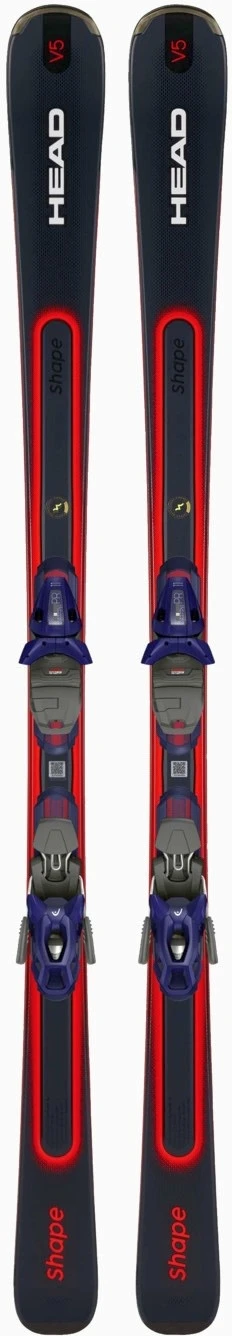 HEAD Head Shape E-V5 Sw Bleu Foncé-rouge Ski Alpin W/pr 11 Gw Br 85 Sr