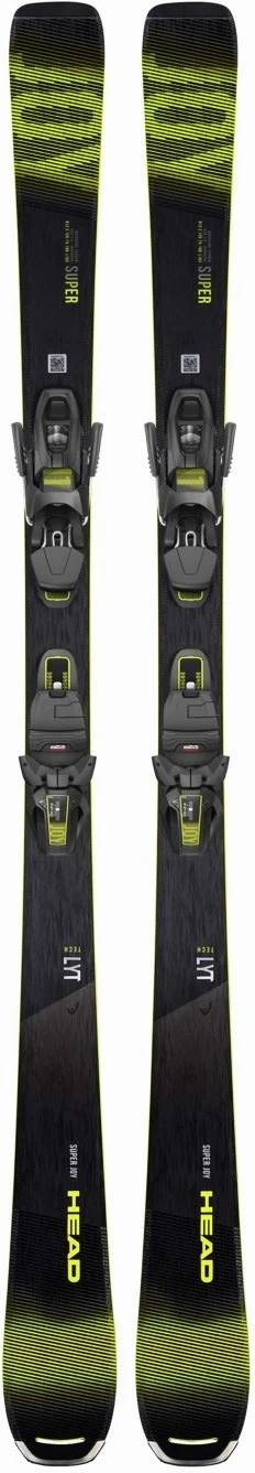 HEAD Head Super Joy 11 Gw Br 78 Noir-jaune Fluo Ski Alpin Femme