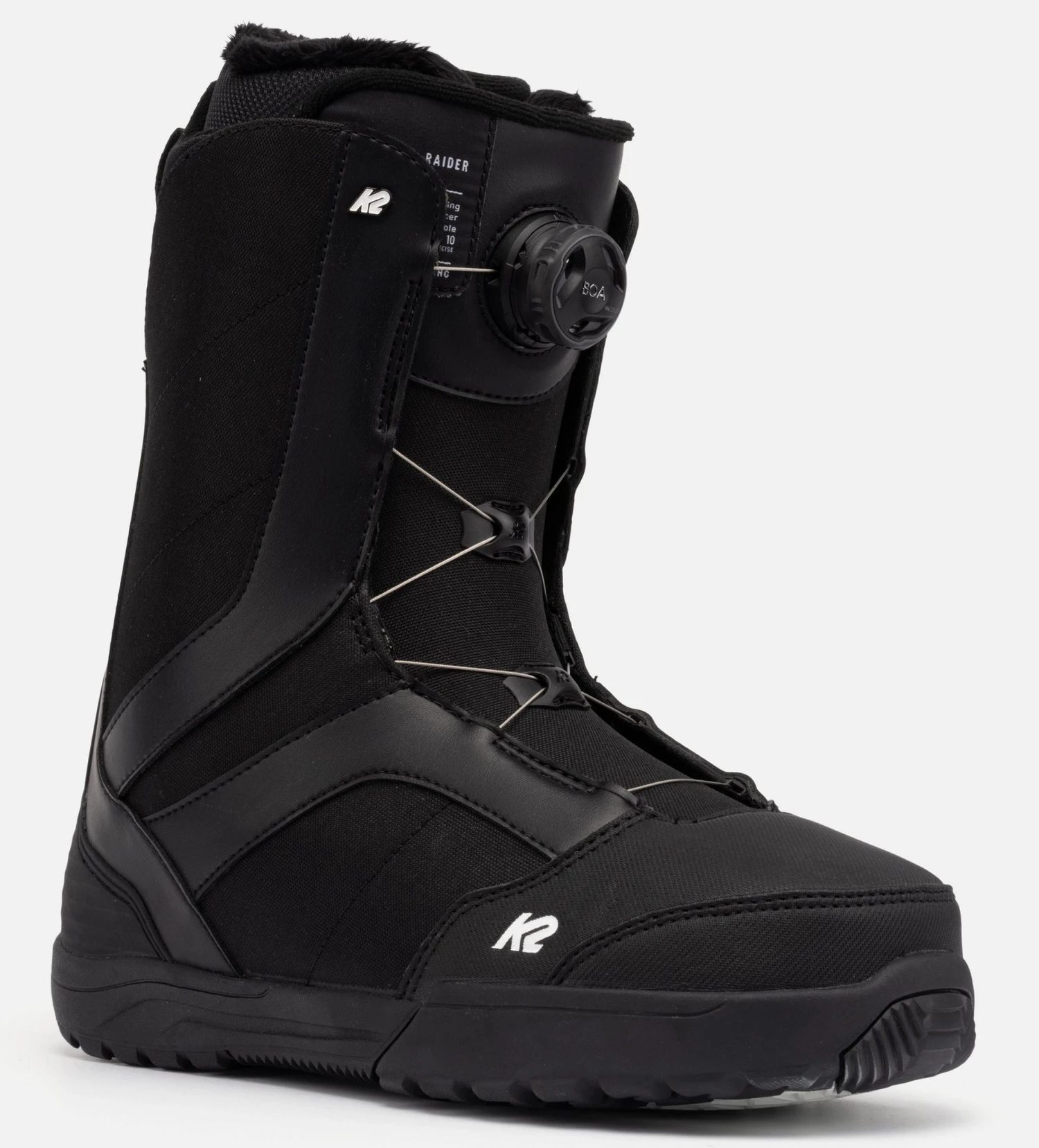 K2 K2 Raider Noir Bottes Planche Sr