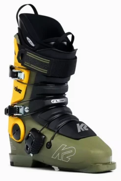 K2 K2 Revolver Vert-jaune Bottes Ski Alpin Homme