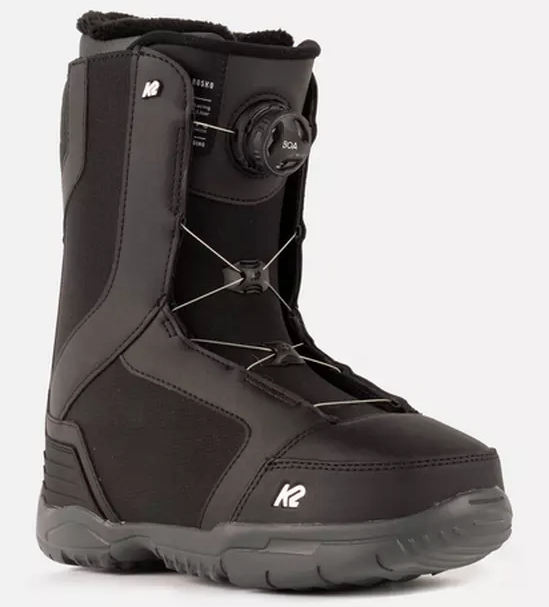 K2 K2 Rosko Boa Noir Bottes Planche Sr