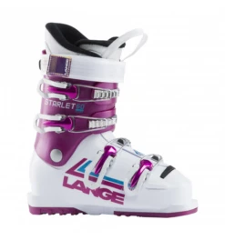 LANGE Lange Starlet 60 Blanc-rose Bottes Ski Alpin Jr