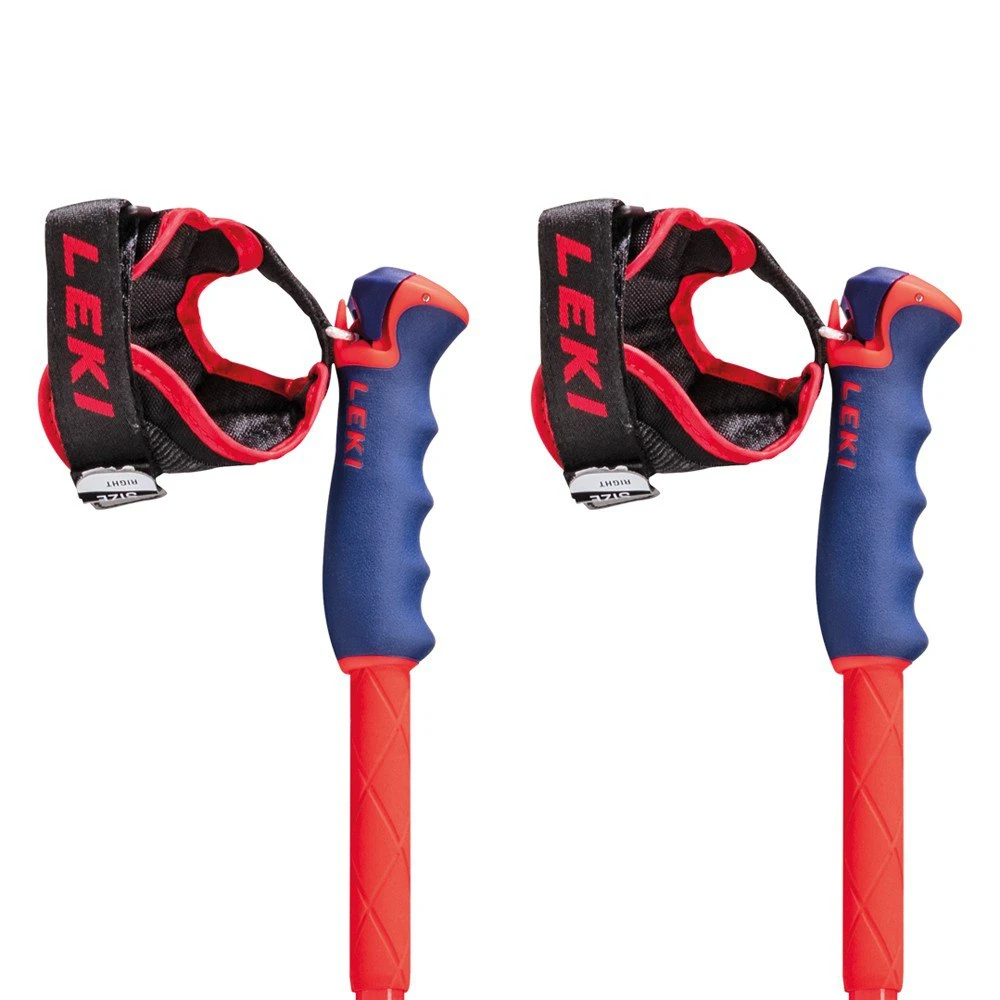 Leki Leki Spitfire Vario S Rouge-bleu-noir Bâtons Alpin Sr – Image 2