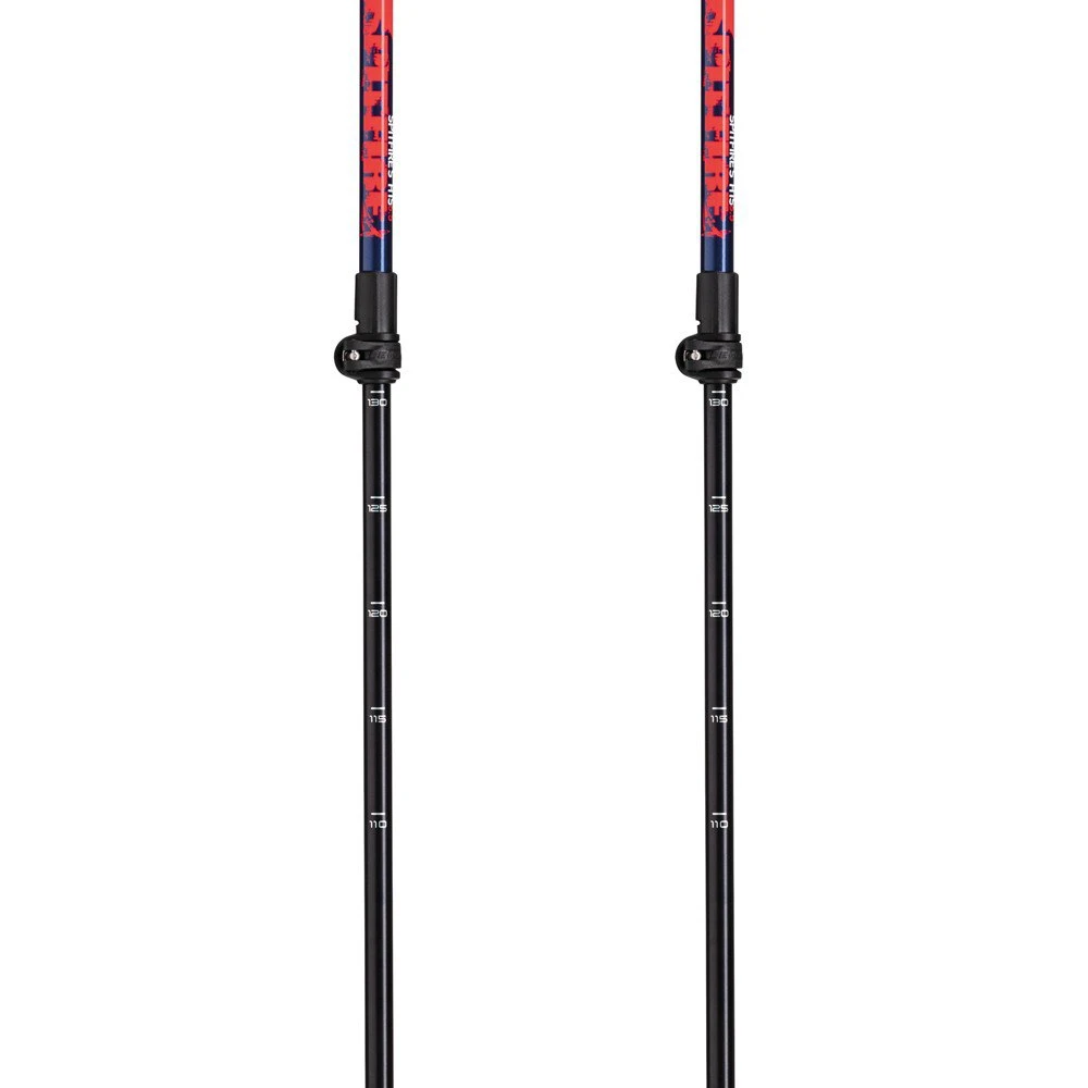 Leki Leki Spitfire Vario S Rouge-bleu-noir Bâtons Alpin Sr – Image 5
