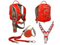 MDXONE MDXONE OX Harnais Rétractable Rouge Pour Ski Et Planche