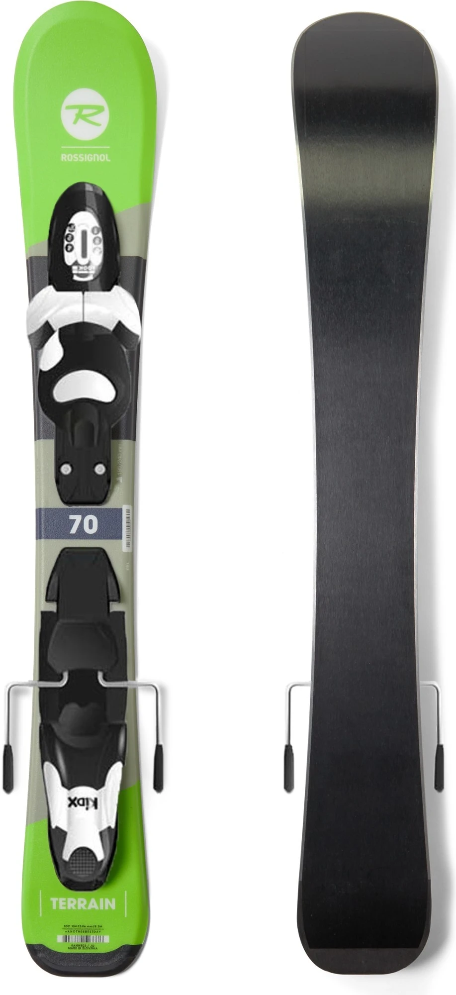 ROSSIGNOL Rossignol TERRAIN RTL KID-X4 Ski Alpins Junior Avec Fixations – Image 2