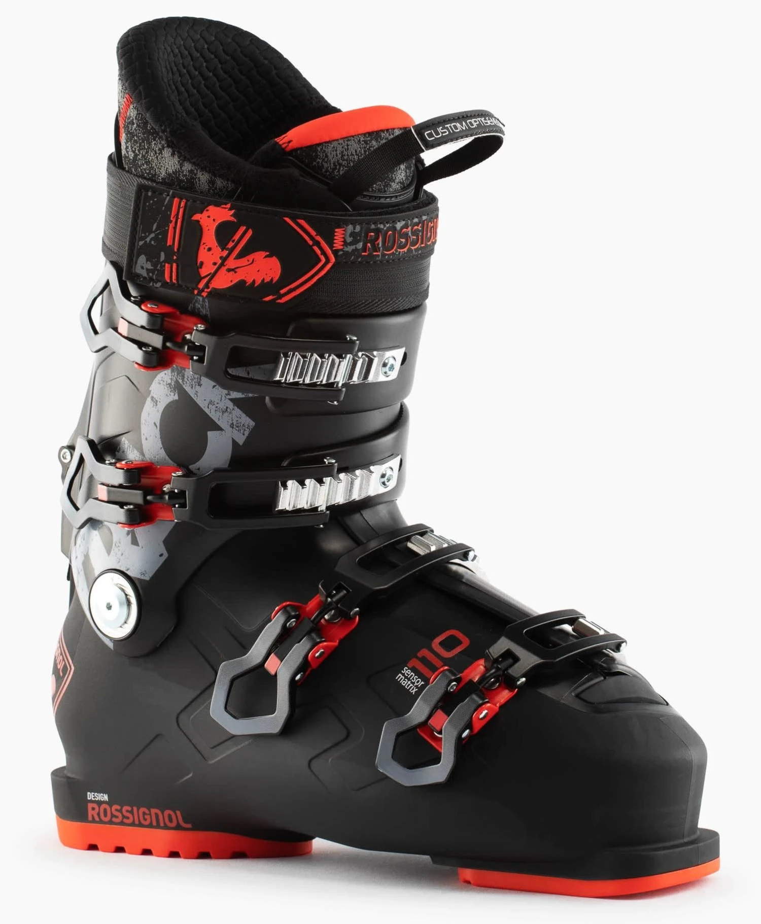 ROSSIGNOL Rossignol Track 110 Noir-rouge Bottes Ski De Alpin Homme